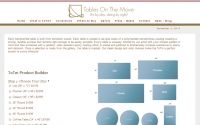 Tables On The Move Web Design